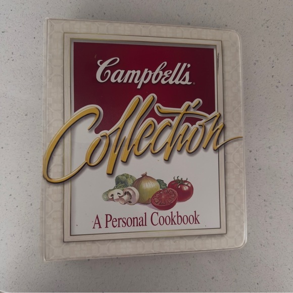 Vintage Campbells Collection A Personal Cookbook 3 Ring Binder Recipes 1997 - Picture 3 of 6